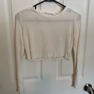 Crop light weight sweater
